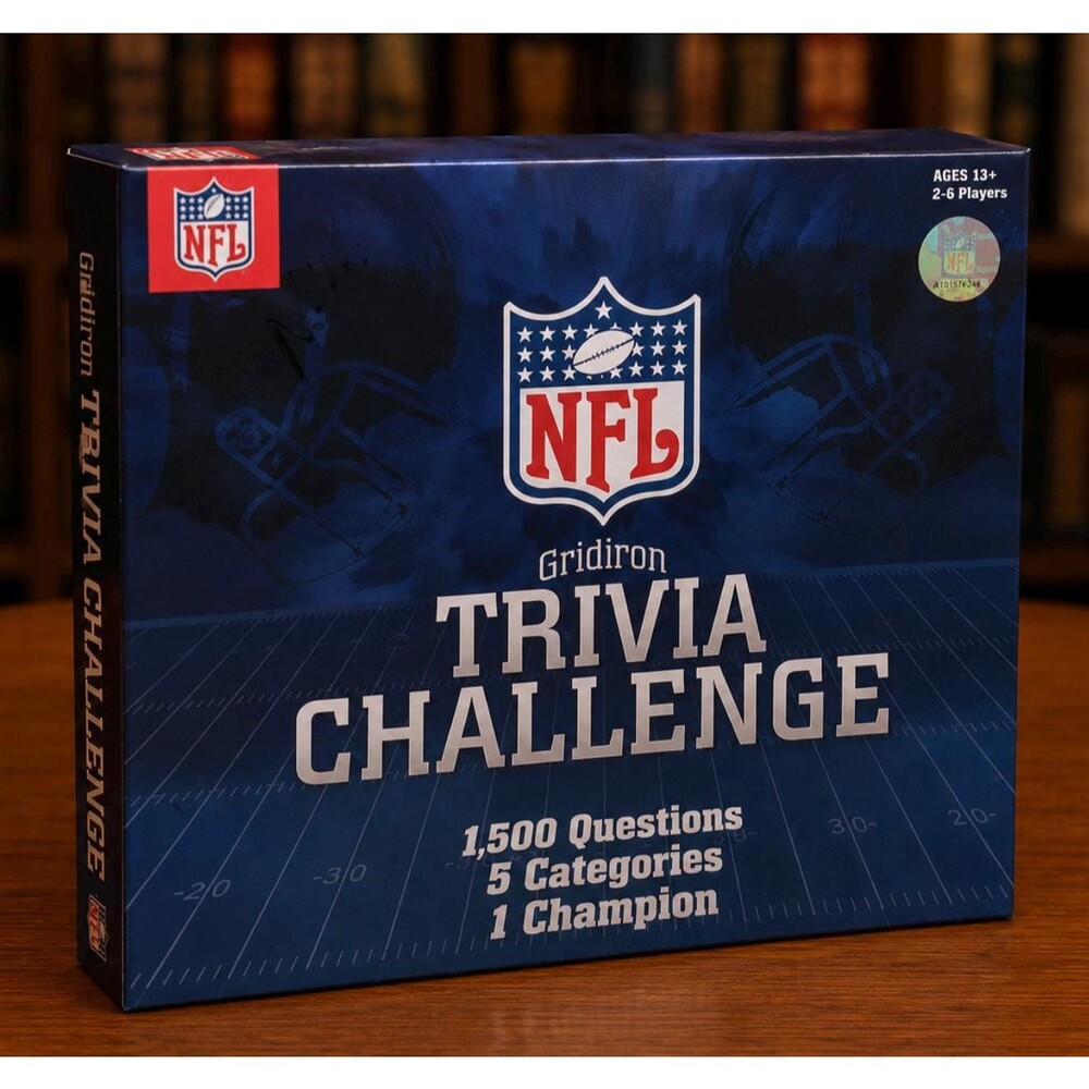 NFL Gridiron Trivia Challenge Game New Sealed USAopoly 1,500 Football Trivia
